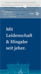 Mobile Screenshot of juliusspital.de